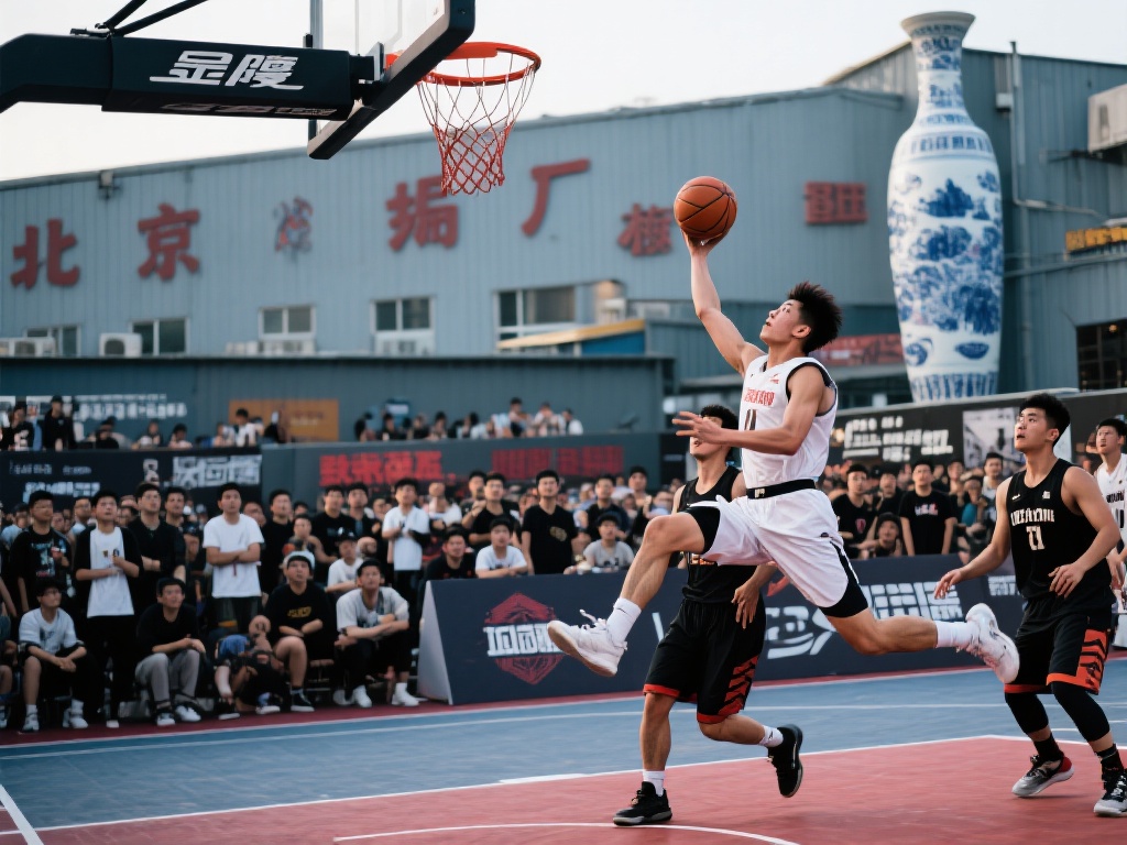街球霸王崔雍鑫快攻绝杀，北京瓷厂仅差3分